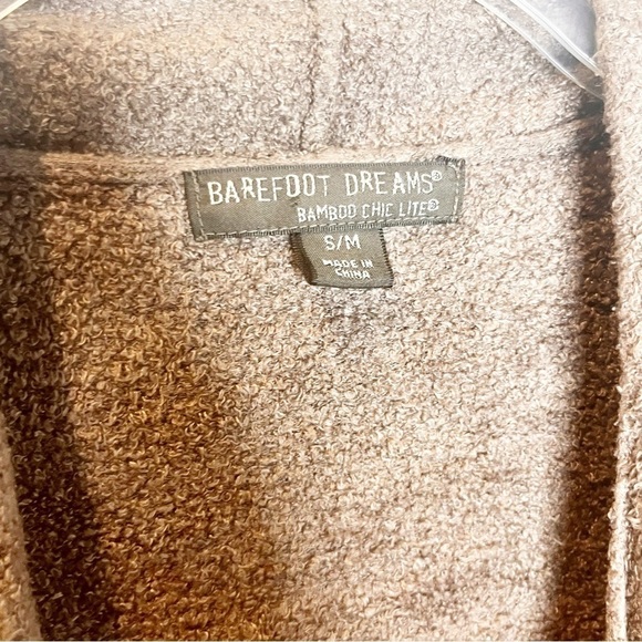 Barefoot Dreams | Brown Soft Open Front Cardigan - Picture 4 of 4